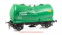 1090 Heljan PCA Tank Wagon number TRL10530 - Albright & Wilson Green Tiger Rail